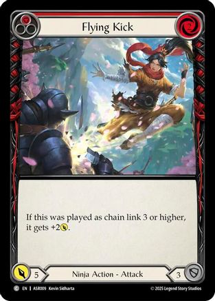 Flying Kick (Red) (ASR009) [Armory Deck: Ira] - Deck Out Gaming