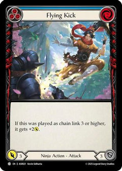Flying Kick (Blue) (ASR021) [Armory Deck: Ira] - Deck Out Gaming