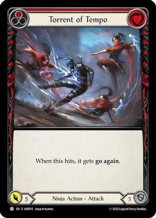 Torrent of Tempo (Red) (ASR015) [Armory Deck: Ira] - Deck Out Gaming