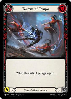 Torrent of Tempo (Blue) (ASR024) [Armory Deck: Ira] - Deck Out Gaming