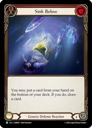 Sink Below (Red) (ASR018) [Armory Deck: Ira] - Deck Out Gaming