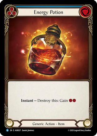Energy Potion (ASR027) [Armory Deck: Ira] - Deck Out Gaming