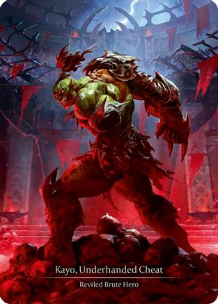 Kayo, Underhanded Cheat (Marvel) (SUP063) [Super Slam] Cold Foil - Deck Out Gaming