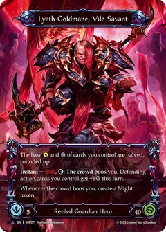 Lyath Goldmane, Vile Savant (Marvel) (SUP071) [Super Slam] Cold Foil - Deck Out Gaming