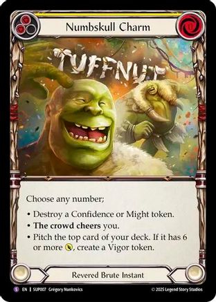 Numbskull Charm (SUP007) [Super Slam] - Deck Out Gaming