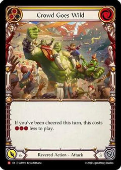Crowd Goes Wild (SUP019) [Super Slam] Rainbow Foil - Deck Out Gaming