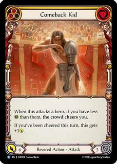 Comeback Kid (Yellow) (SUP028) [Super Slam] - Deck Out Gaming