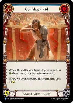 Comeback Kid (Blue) (SUP029) [Super Slam] - Deck Out Gaming