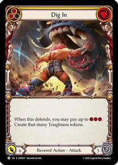 Dig In (Yellow) (SUP037) [Super Slam] - Deck Out Gaming