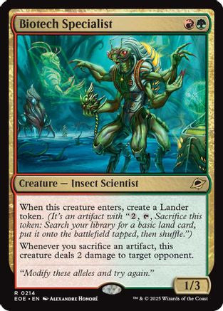 Biotech Specialist (214) [Edge of Eternities] - Deck Out Gaming