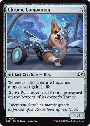 Chrome Companion (236) [Edge of Eternities] foil - Deck Out Gaming