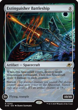 Extinguisher Battleship (242) [Edge of Eternities] - Deck Out Gaming