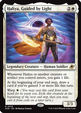 Haliya, Guided by Light (19) [Edge of Eternities] - Deck Out Gaming