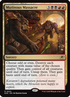 Mutinous Massacre (222) [Edge of Eternities] foil - Deck Out Gaming