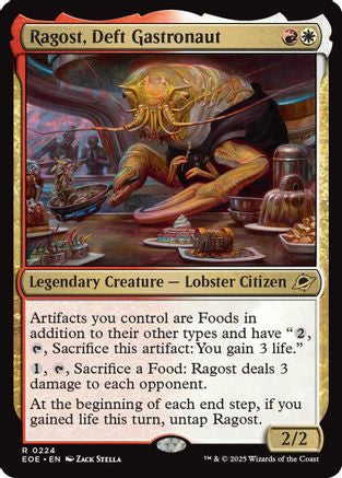 Ragost, Deft Gastronaut (224) [Edge of Eternities] - Deck Out Gaming