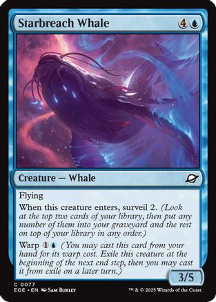 Starbreach Whale (77) [Edge of Eternities] - Deck Out Gaming