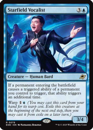 Starfield Vocalist (78) [Edge of Eternities] foil - Deck Out Gaming