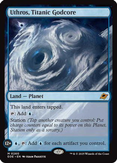 Uthros, Titanic Godcore (260) [Edge of Eternities] foil - Deck Out Gaming