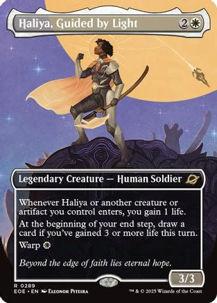 Haliya, Guided by Light (Borderless) (289) [Edge of Eternities] - Deck Out Gaming