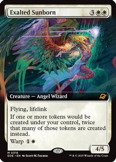Exalted Sunborn (Extended Art) (318) [Edge of Eternities] - Deck Out Gaming
