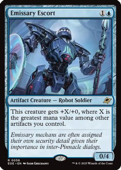 Emissary Escort (56) [Edge of Eternities] foil - Deck Out Gaming