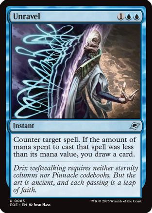 Unravel (83) [Edge of Eternities] foil - Deck Out Gaming
