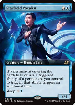 Starfield Vocalist (Extended Art) (328) [Edge of Eternities] foil - Deck Out Gaming
