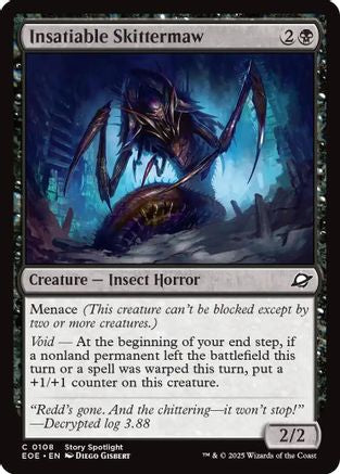 Insatiable Skittermaw (108) [Edge of Eternities] foil - Deck Out Gaming
