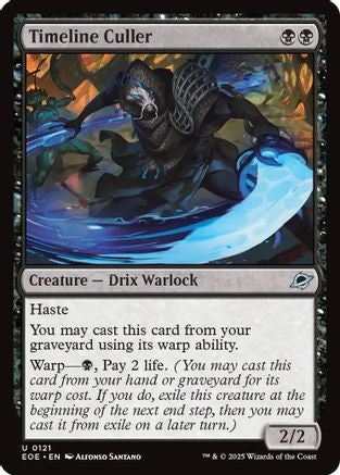 Timeline Culler (121) [Edge of Eternities] foil - Deck Out Gaming