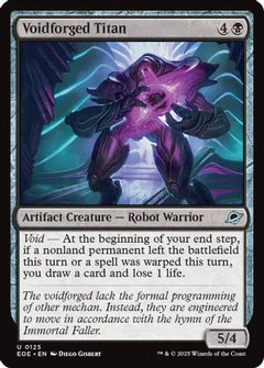 Voidforged Titan (125) [Edge of Eternities] foil - Deck Out Gaming