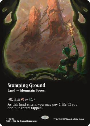 Stomping Ground (Borderless) (283) [Edge of Eternities] - Deck Out Gaming