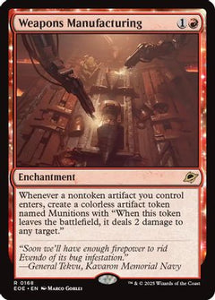 Weapons Manufacturing (168) [Edge of Eternities] - Deck Out Gaming