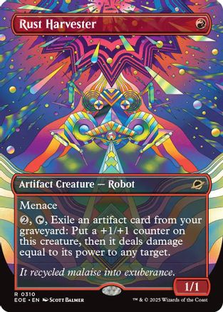 Rust Harvester (Borderless) (310) [Edge of Eternities] foil - Deck Out Gaming
