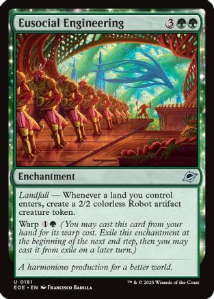 Eusocial Engineering (181) [Edge of Eternities] foil - Deck Out Gaming