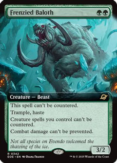 Frenzied Baloth (Extended Art) (342) [Edge of Eternities] - Deck Out Gaming