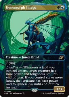 Genemorph Imago (Borderless) (299) [Edge of Eternities] foil - Deck Out Gaming