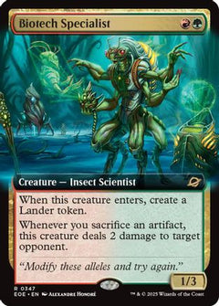 Biotech Specialist (Extended Art) (347) [Edge of Eternities] foil - Deck Out Gaming
