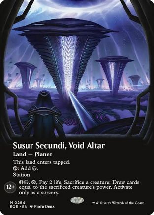 Susur Secundi, Void Altar (Borderless) (284) [Edge of Eternities] - Deck Out Gaming