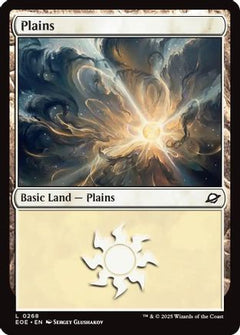 Plains (0268) (268) [Edge of Eternities] foil - Deck Out Gaming