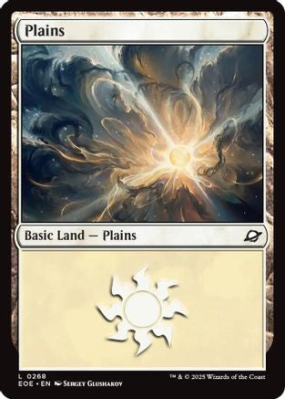 Plains (0268) (268) [Edge of Eternities] foil - Deck Out Gaming