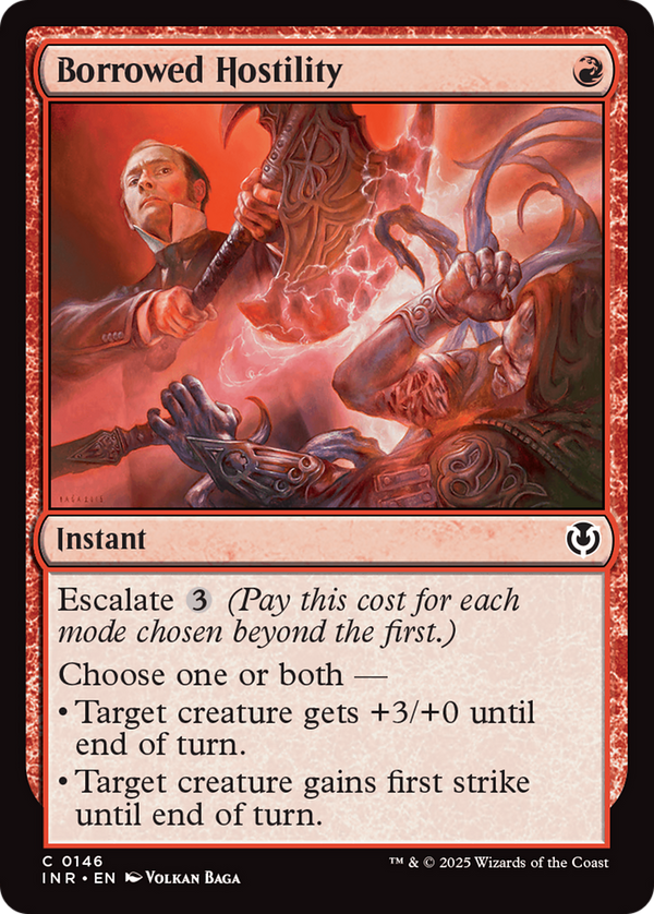 Borrowed Hostility (146) [Innistrad Remastered] foil - Deck Out Gaming
