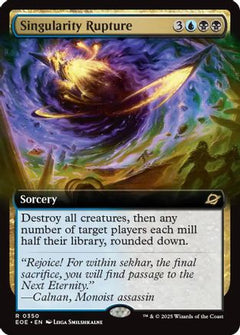 Singularity Rupture (Extended Art) (350) [Edge of Eternities] foil - Deck Out Gaming