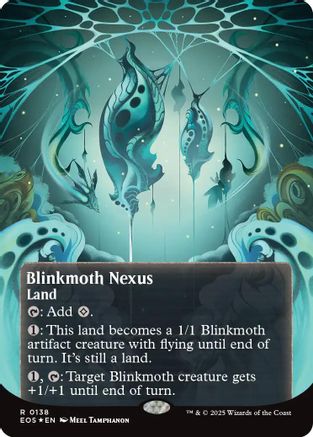 Blinkmoth Nexus (0138) (Borderless) (Galaxy Foil) (138) [Edge of Eternities: Stellar Sights] foil - Deck Out Gaming