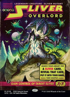 Sliver Overlord (Showcase) (128) [Special Guests] foil - Deck Out Gaming
