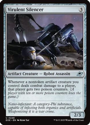 Virulent Silencer (248) [Edge of Eternities] - Deck Out Gaming