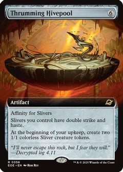 Thrumming Hivepool (Extended Art) (356) [Edge of Eternities] foil - Deck Out Gaming