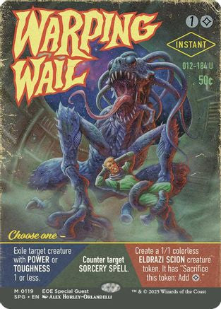 Warping Wail (Borderless) (119) [Special Guests] foil - Deck Out Gaming