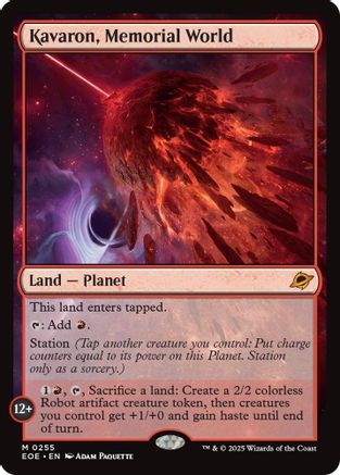 Kavaron, Memorial World (255) [Edge of Eternities] foil - Deck Out Gaming