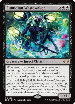 Eumidian Wastewaker (8) [Commander: Edge of Eternities] - Deck Out Gaming