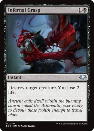 Infernal Grasp (84) [Commander: Edge of Eternities] - Deck Out Gaming